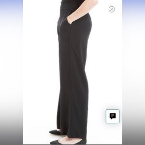 Max Studios Women's Natural Twill Wide Leg Pants